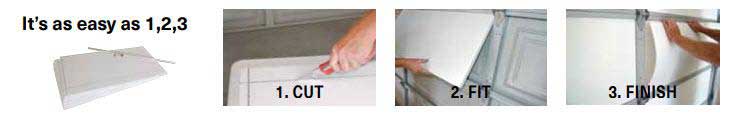 Expol Garage Door Insulation Kit - 35mm