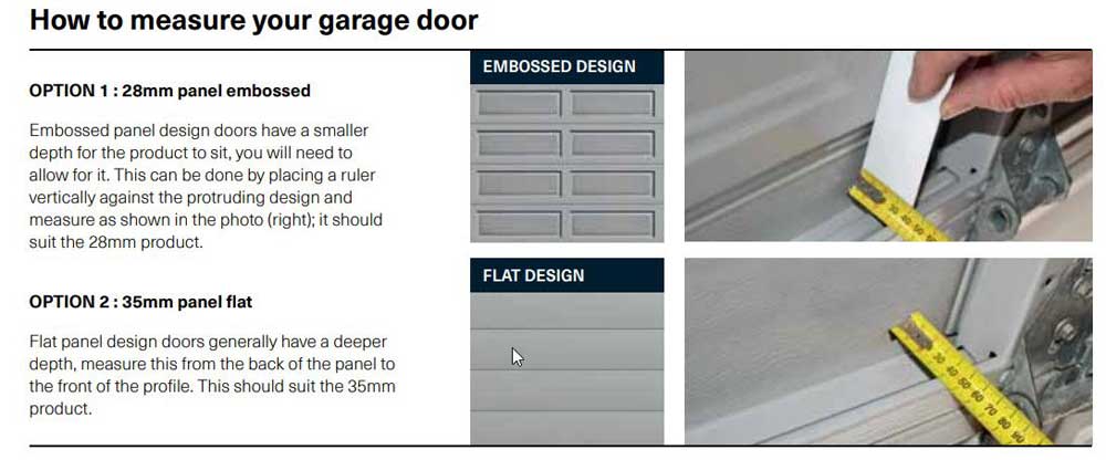 Expol Garage Door Insulation Kit - 35mm